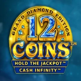 Slots logo of 12 Coins Grand Diamond Edition from Wazdan at Casoola Casino
