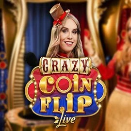 Crazy Coin Flip casino game by Evolution – featured logo at Casoola Casino