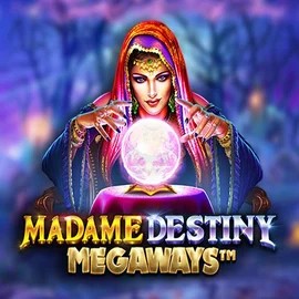 Madame Destiny Megaways casino game by Pragmatic Play – featured logo at Casoola Casino