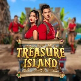 Treasure Island logo by Pragmatic Play at Casoola Casino
